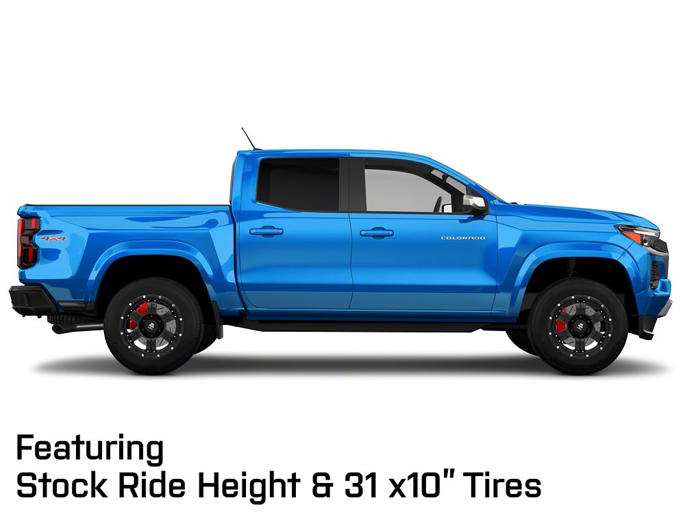 Mammoth 6 Hole Satin Black 6-Lug Wheel; 17x8; 0mm Offset (23-25 Colorado)