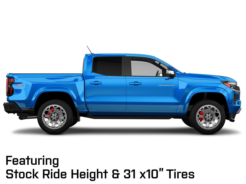 Mammoth Synister Charcoal 6-Lug Wheel; 20x9; -6mm Offset (23-25 Colorado)