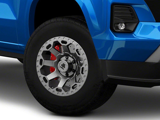 Mammoth Synister Charcoal 6-Lug Wheel; 17x9; -6mm Offset (23-25 Colorado)