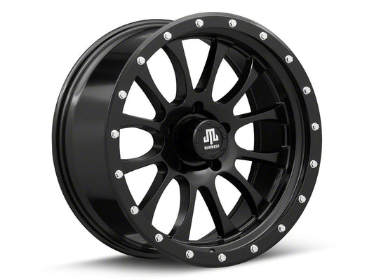 Mammoth 12 Hole Satin Black 5-Lug Wheel; 20x9; -6mm Offset (94-01 RAM 1500)