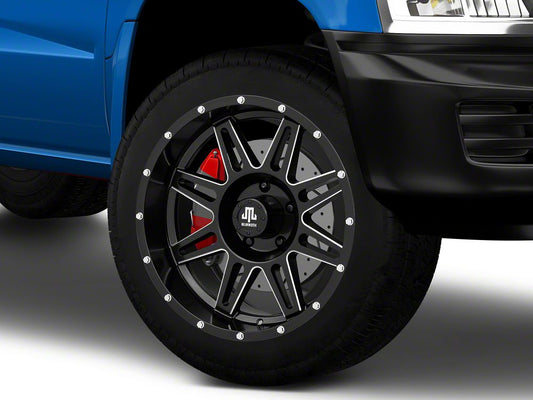Mammoth TR8 Satin Black 5-Lug Wheel; 20x10; -12mm Offset (05-11 Dakota)