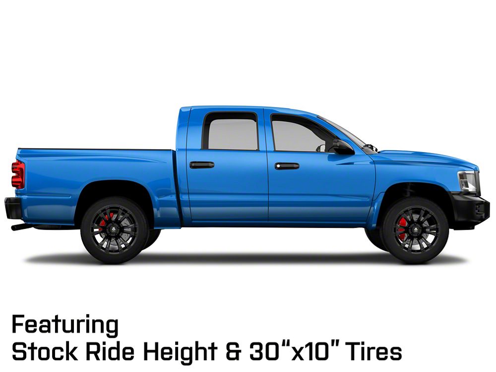 Mammoth Madness Matte Black 5-Lug Wheel; 20x10; -18mm Offset (05-11 Dakota)