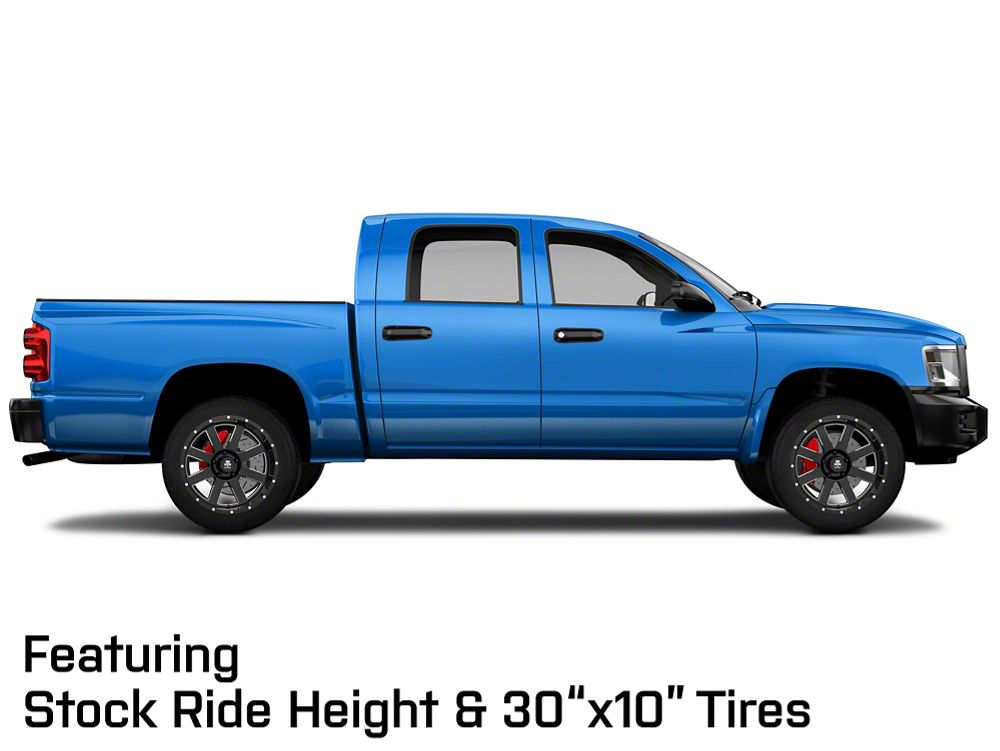 Mammoth Horde Beadlock Gloss Black Machined 5-Lug Wheel; 20x10; -24mm Offset (05-11 Dakota)