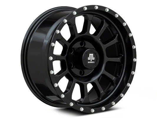 Mammoth 12-Hole Satin Black 6-Lug Wheel; 18x9; 0mm Offset (22-25 Bronco Raptor)