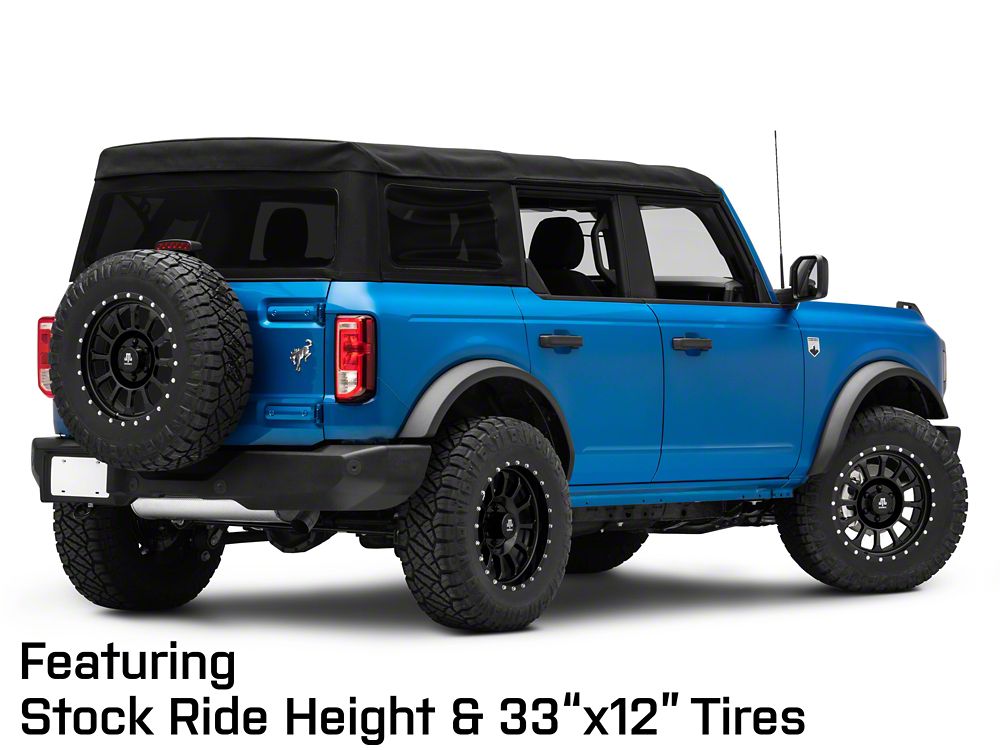 Mammoth 12-Hole Satin Black 6-Lug Wheel; 18x9; 0mm Offset (22-25 Bronco Raptor)