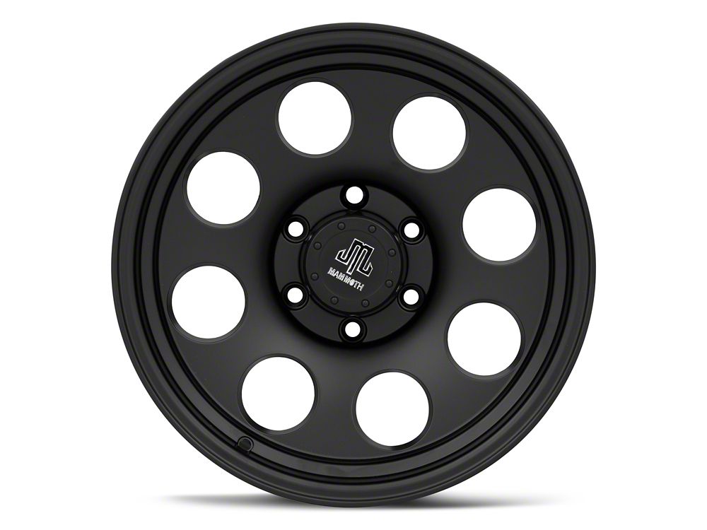 Mammoth 8 Aluminum Matte Black 6-Lug Wheel; 17x9; -6mm Offset (22-25 Bronco Raptor)