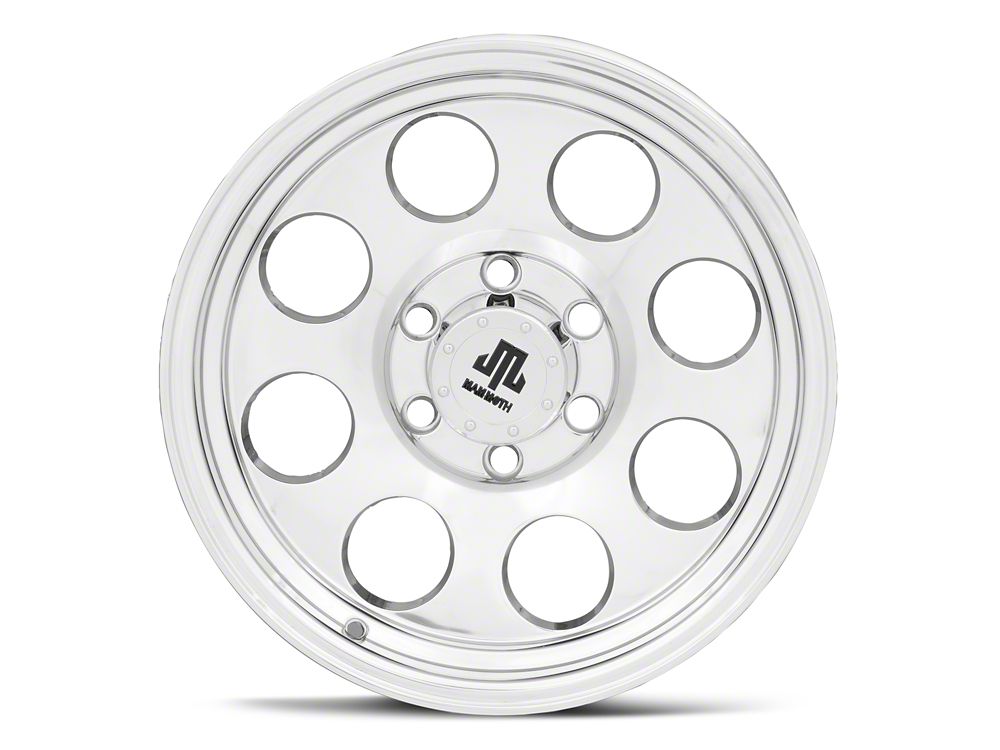 Mammoth 8 Aluminum Polished 6-Lug Wheel; 17x9; -6mm Offset (22-25 Bronco Raptor)