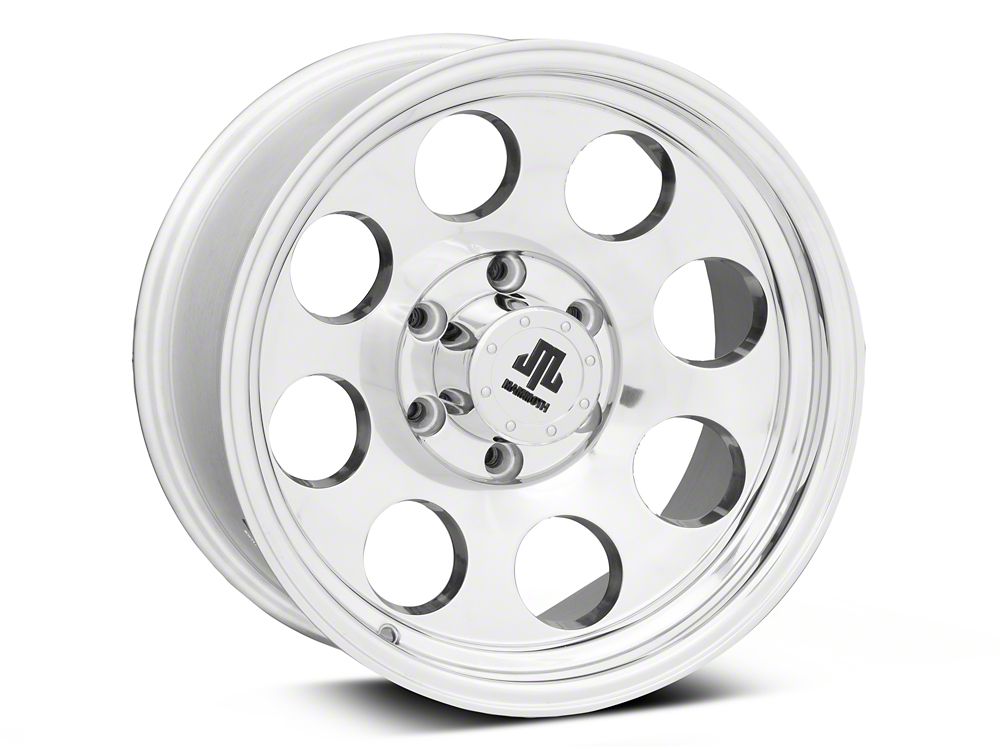 Mammoth 8 Aluminum Polished 6-Lug Wheel; 17x9; -6mm Offset (22-25 Bronco Raptor)