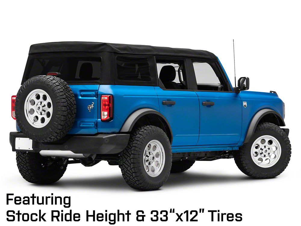 Mammoth 8 Aluminum Polished 6-Lug Wheel; 17x9; -6mm Offset (22-25 Bronco Raptor)