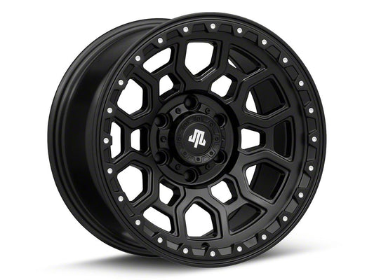 Mammoth Hunter Satin Black 6-Lug Wheel; 17x9; 0mm Offset (21-25 Bronco, Excluding Raptor)