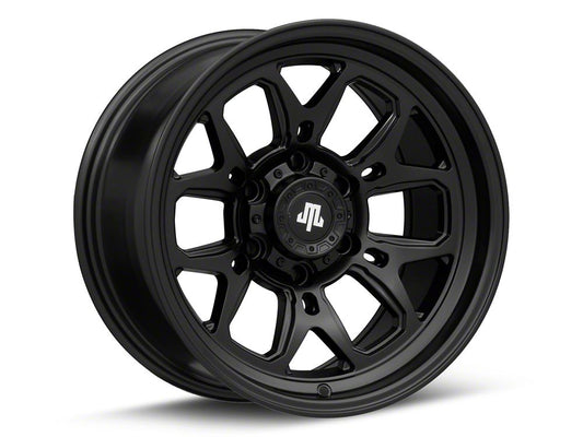 Mammoth Modus Satin Black 6-Lug Wheel; 17x9; 0mm Offset (21-25 Bronco, Excluding Raptor)