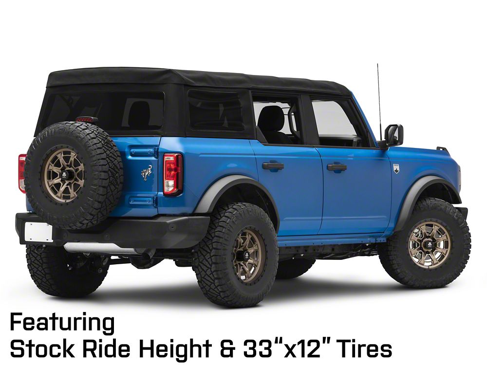 Mammoth Split 16 Satin Bronze 6-Lug Wheel; 17x9; -12mm Offset (21-25 Bronco, Excluding Raptor)