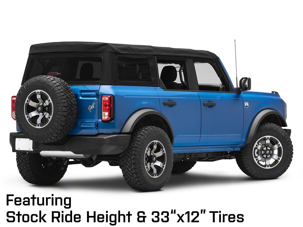 Mammoth Rogue Matte Black Machined 6-Lug Wheel; 17x9; -6mm Offset (22-25 Bronco Raptor)