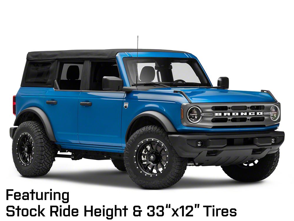 Mammoth 12 Hole Satin Black 6-Lug Wheel; 18x9; -6mm Offset (22-25 Bronco Raptor)