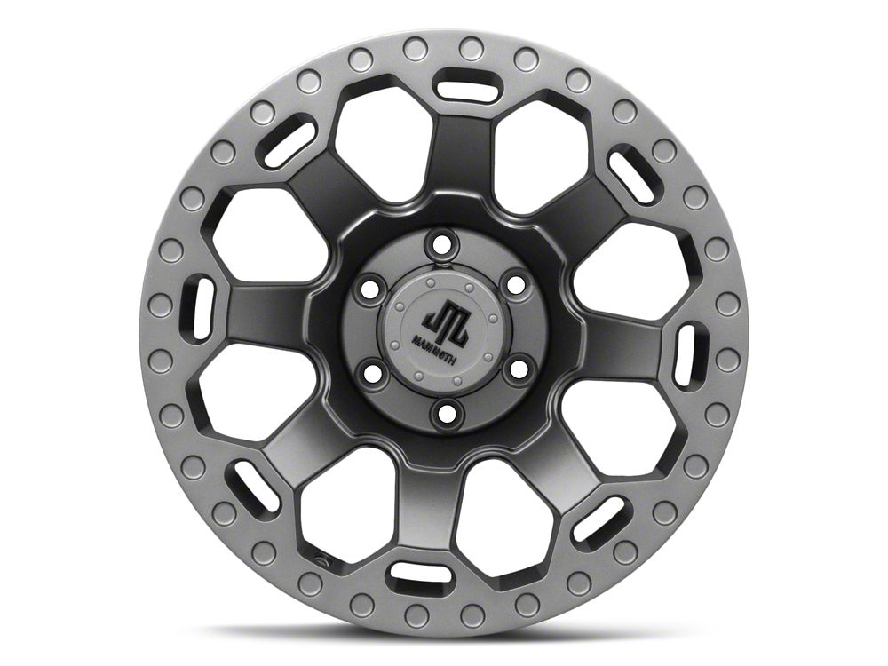 Mammoth Synister Charcoal 6-Lug Wheel; 17x9; -6mm Offset (15-20 F-150)