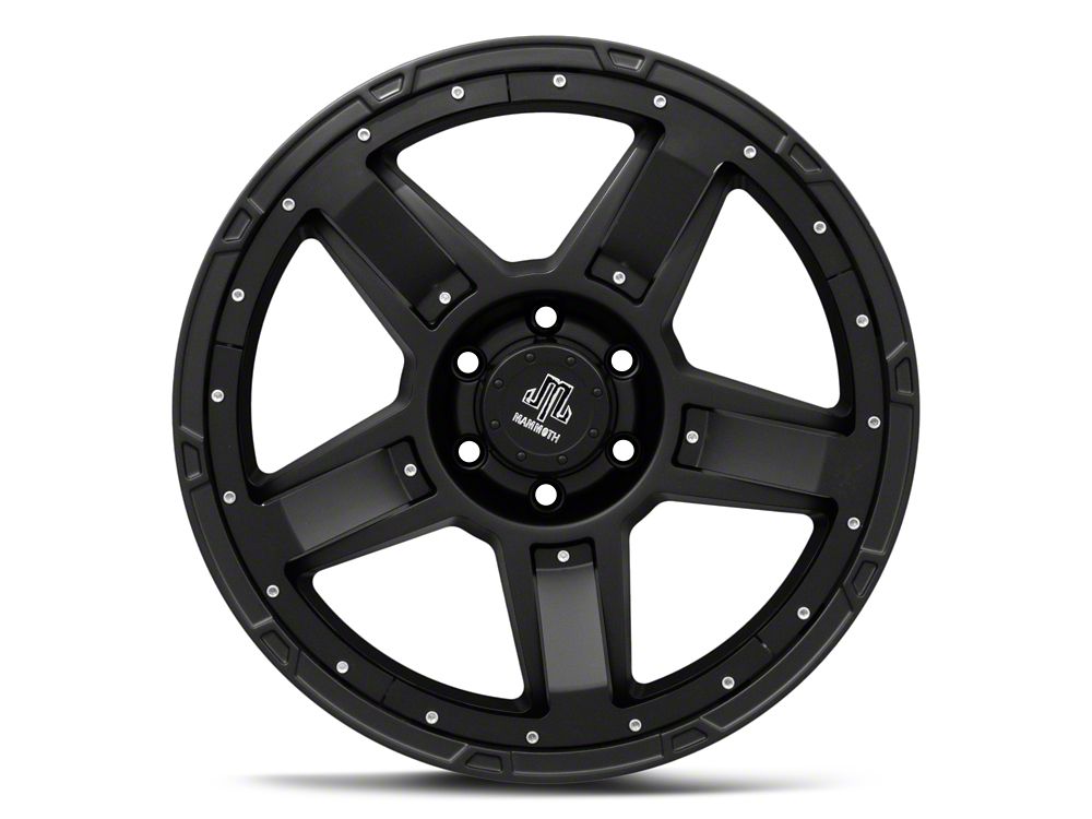 Mammoth Cliff Hanger Matte Black 6-Lug Wheel; 20x9; -6mm Offset (09-14 F-150)