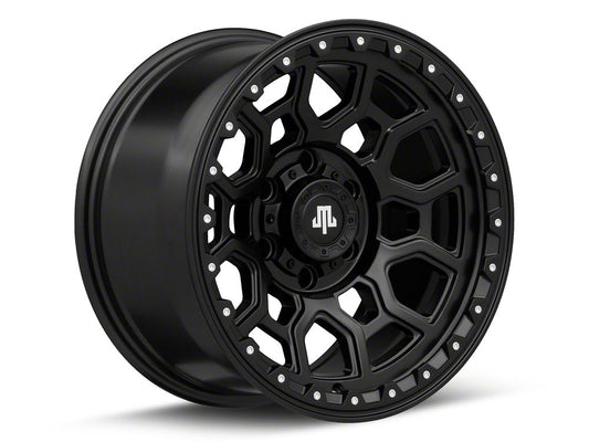 Mammoth Hunter Satin Black 6-Lug Wheel; 17x9; 0mm Offset (24-25 Ranger)