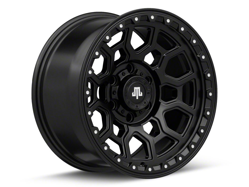 Mammoth Hunter Satin Black 6-Lug Wheel; 17x9; 0mm Offset (19-23 Ranger)
