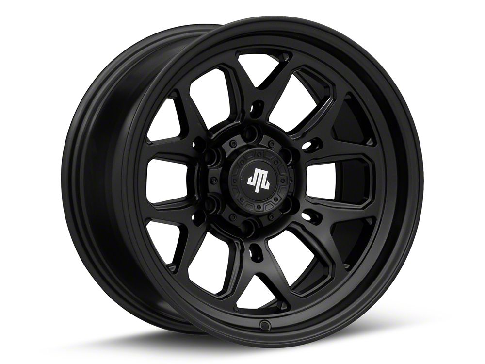 Mammoth Modus Satin Black 6-Lug Wheel; 17x9; 0mm Offset (19-23 Ranger)