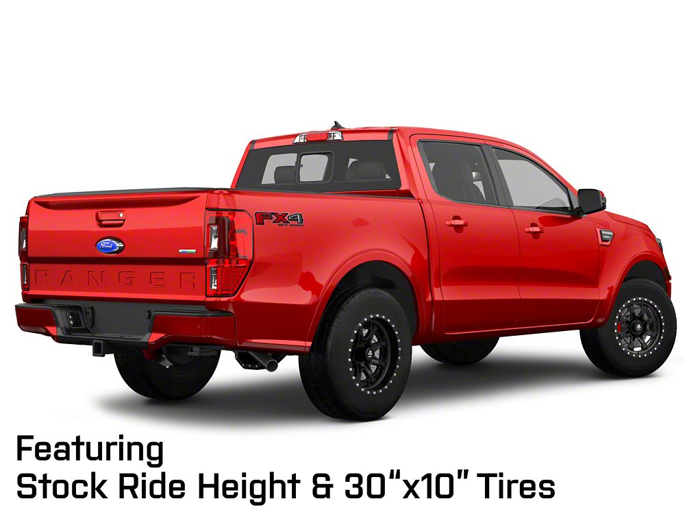 Mammoth Split 16 Satin Black 6-Lug Wheel; 17x9; -12mm Offset (19-23 Ranger)