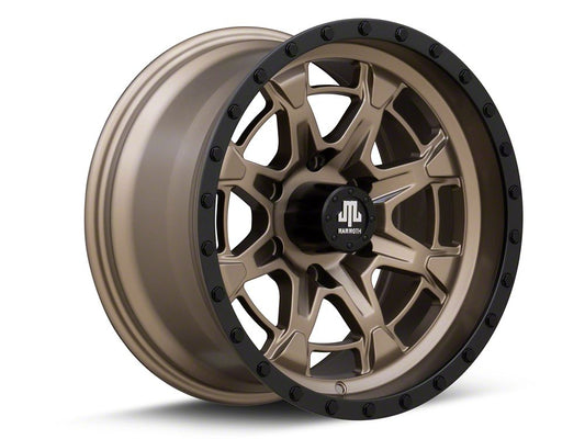 Mammoth Split 16 Satin Bronze 6-Lug Wheel; 17x9; -12mm Offset (19-23 Ranger)