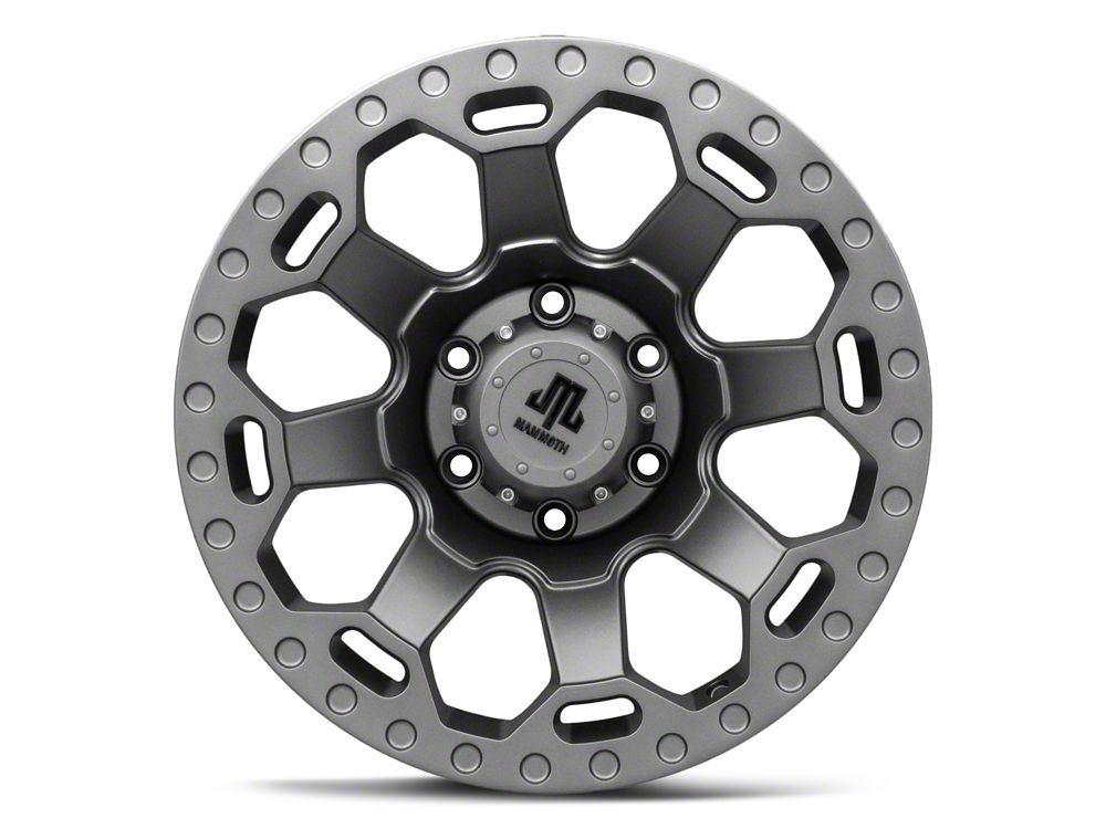 Mammoth Synister Charcoal 6-Lug Wheel; 17x8.5; 0mm Offset (19-23 Ranger)