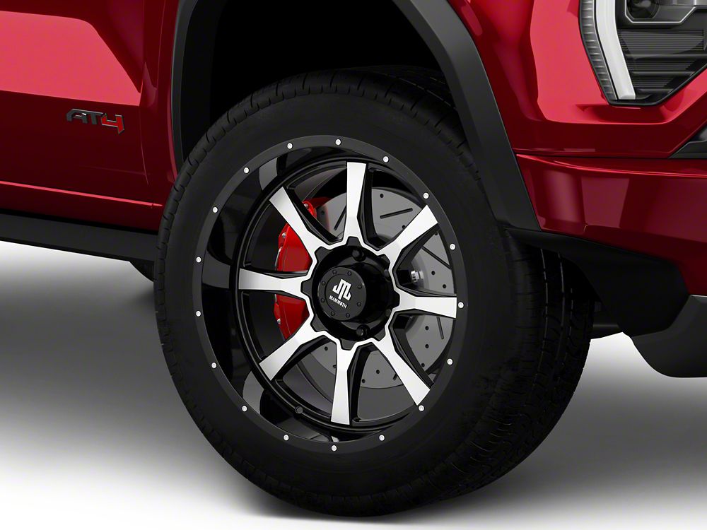 Mammoth High Roller Gloss Black Machined 6-Lug Wheel; 20x10; -24mm Offset (23-25 Canyon)