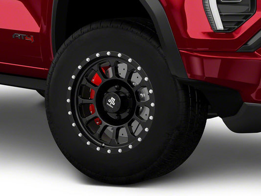 Mammoth 12-Hole Satin Black 6-Lug Wheel; 17x8.5; 0mm Offset (23-25 Canyon)