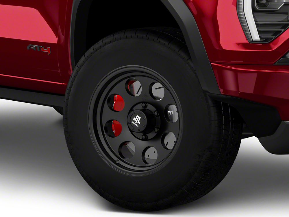 Mammoth 8 Aluminum Matte Black 6-Lug Wheel; 17x9; -6mm Offset (23-25 Canyon)