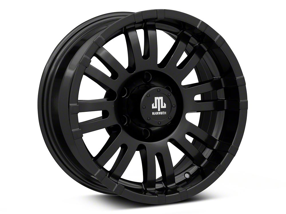 Mammoth Krawler Satin Black 6-Lug Wheel; 17x8; 0mm Offset (23-25 Canyon)