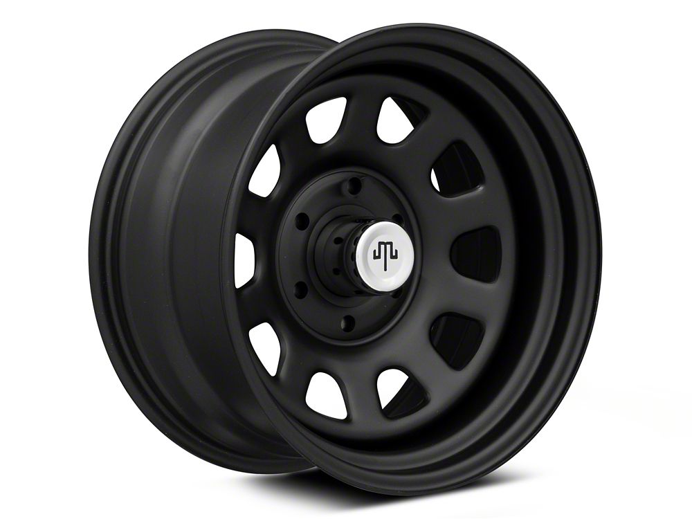 Mammoth D Window Matte Black 6-Lug Wheel; 17x9; -6mm Offset (23-25 Canyon)