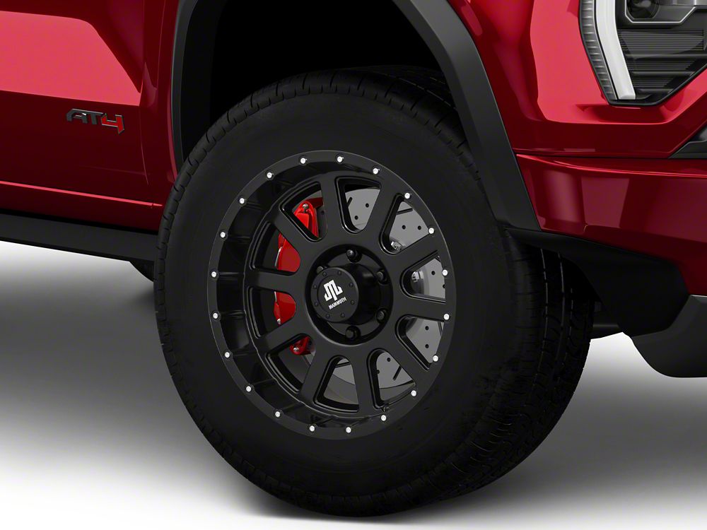 Mammoth 10 Hole Satin Black 6-Lug Wheel; 18x9; 0mm Offset (23-25 Canyon)