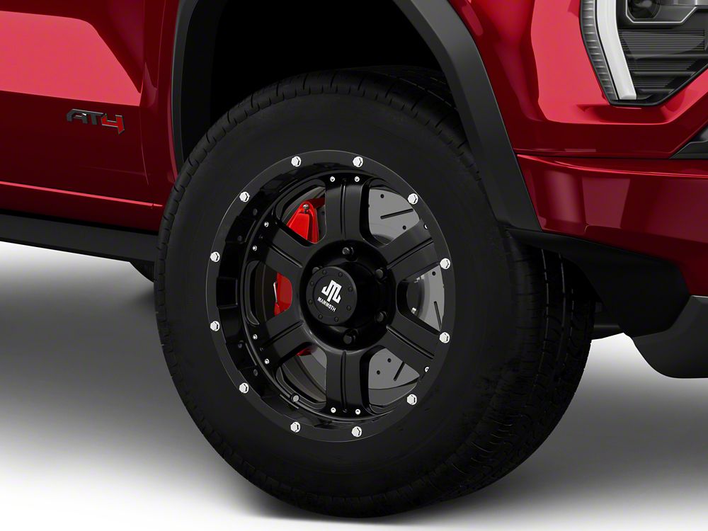 Mammoth 6 Hole Satin Black 6-Lug Wheel; 17x8; 0mm Offset (23-25 Canyon)