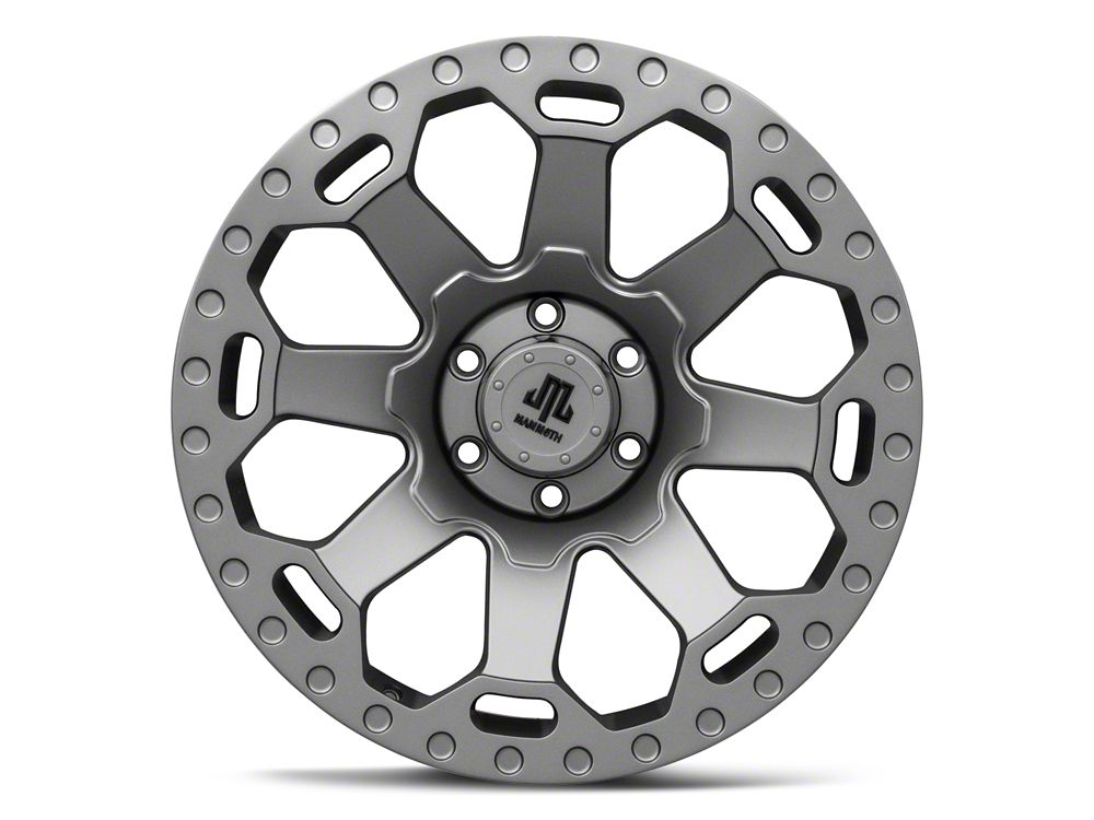 Mammoth Synister Charcoal 6-Lug Wheel; 20x9; -6mm Offset (23-25 Canyon)