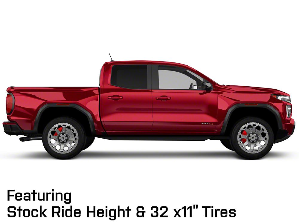 Mammoth Synister Charcoal 6-Lug Wheel; 20x9; -6mm Offset (23-25 Canyon)
