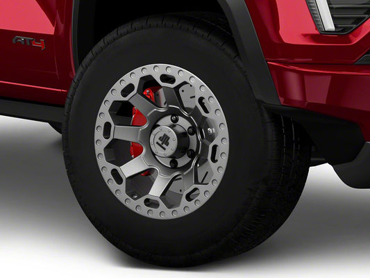 Mammoth Synister Charcoal 6-Lug Wheel; 17x9; -6mm Offset (23-25 Canyon)