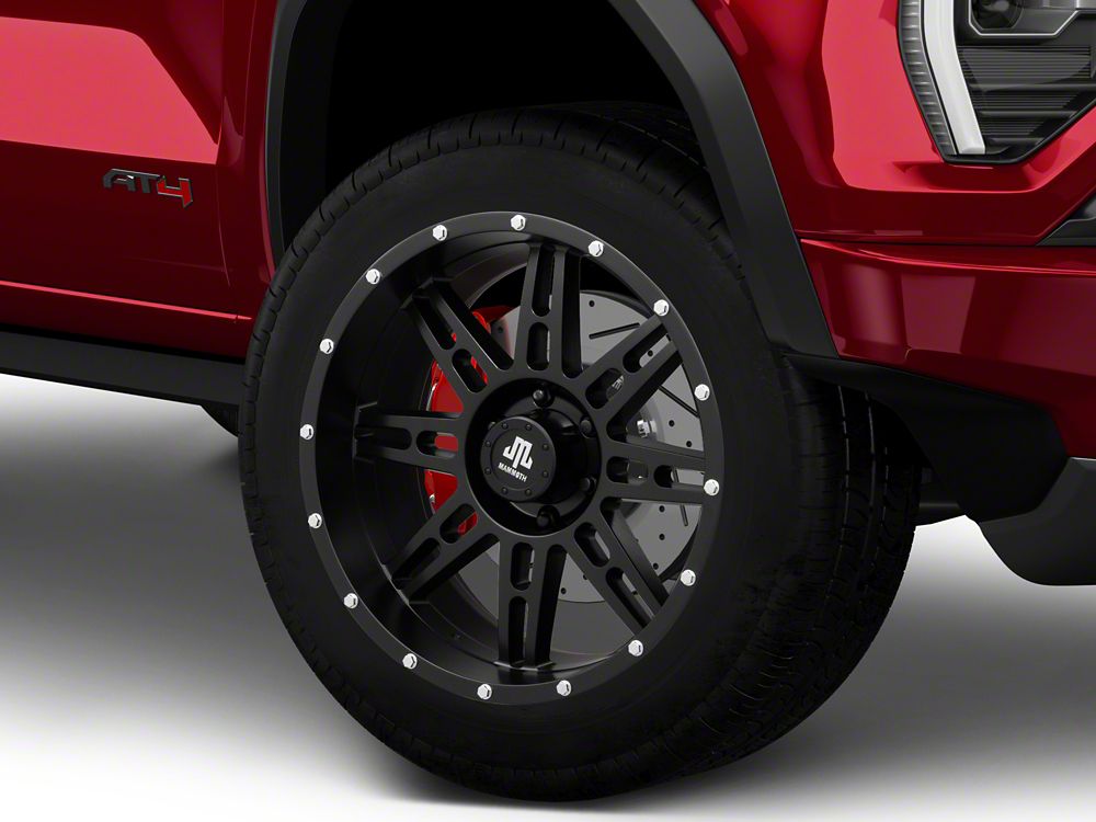 Mammoth Vader Beadlock Matte Black 6-Lug Wheel; 20x9; -6mm Offset (23-25 Canyon)