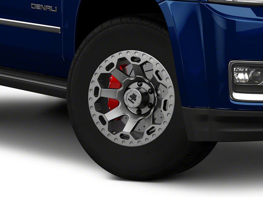 Mammoth Synister Charcoal 6-Lug Wheel; 17x9; -6mm Offset (15-20 Yukon)