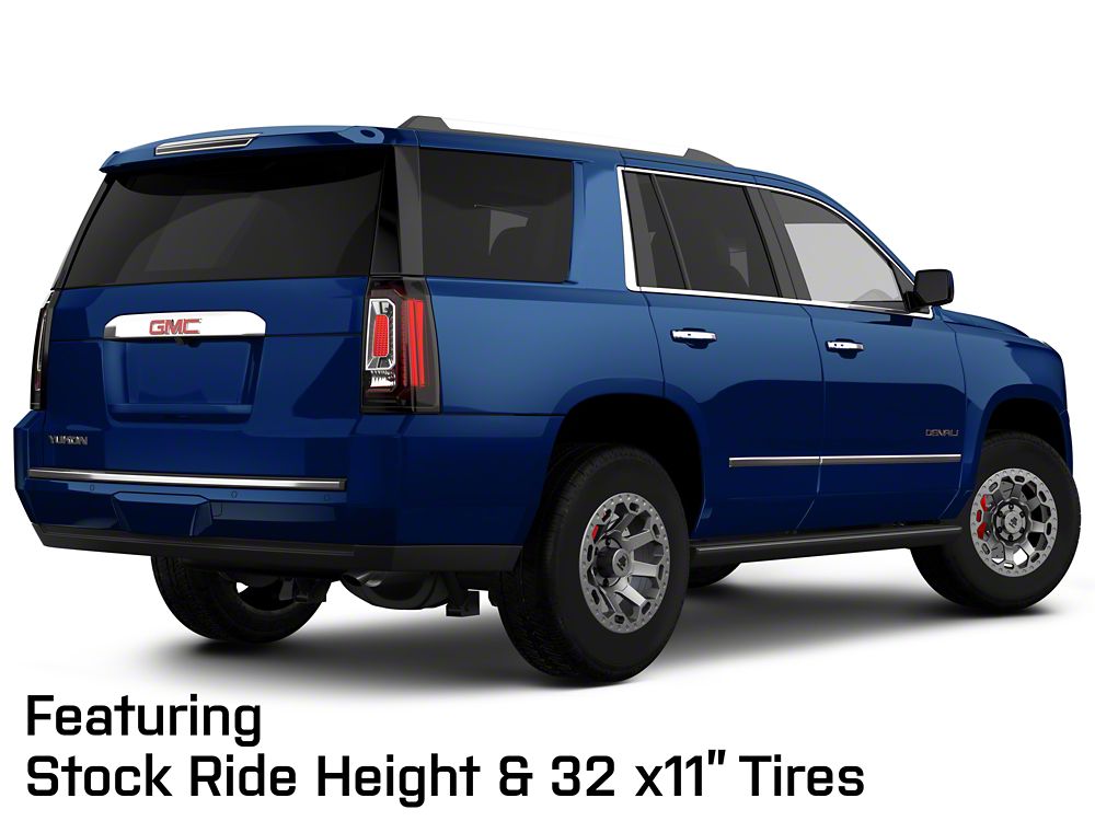 Mammoth Synister Charcoal 6-Lug Wheel; 17x9; -6mm Offset (15-20 Yukon)