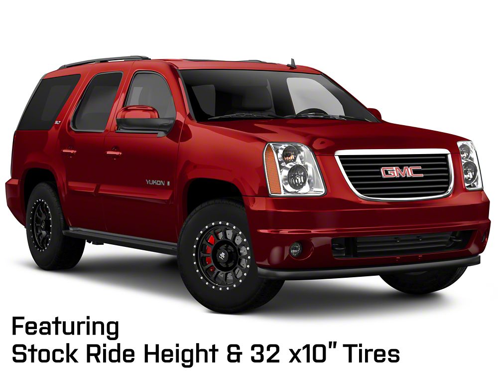 Mammoth 12-Hole Satin Black 6-Lug Wheel; 17x8.5; 0mm Offset (07-14 Yukon)