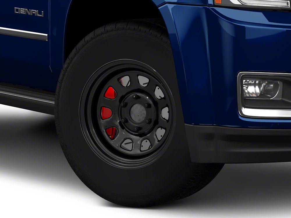 Mammoth D Window Gloss Black 6-Lug Wheel; 17x9; -6mm Offset (15-20 Yukon)