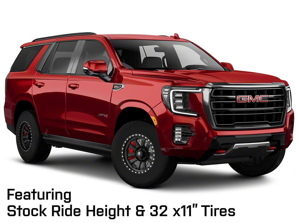 Mammoth 10-Spoke Beadlock Matte Black 6-Lug Wheel; 17x9; -6mm Offset (21-25 Yukon)