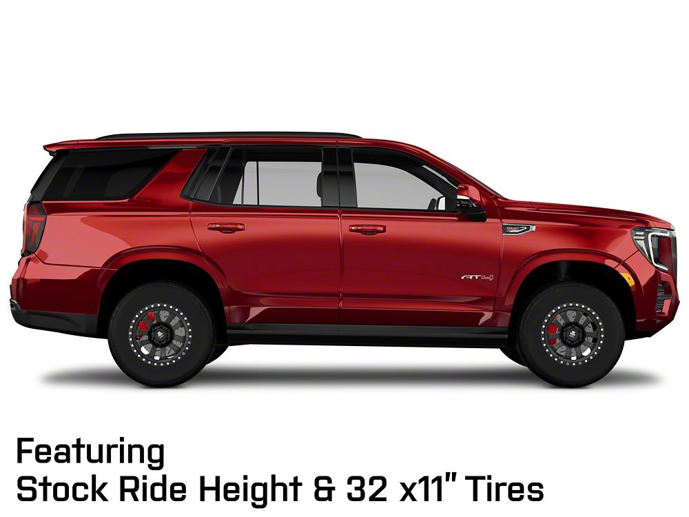 Mammoth 10-Spoke Beadlock Matte Black 6-Lug Wheel; 17x9; -6mm Offset (21-25 Yukon)