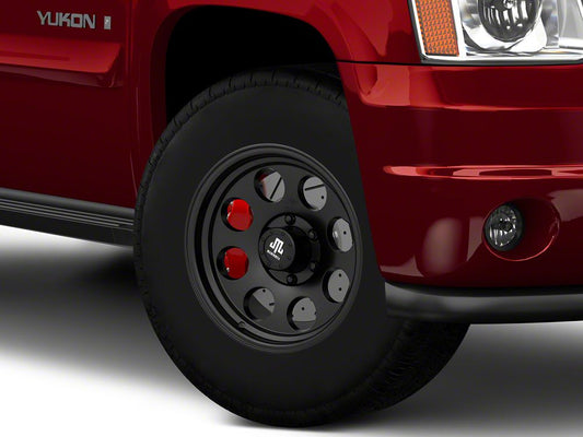 Mammoth 8 Aluminum Matte Black 6-Lug Wheel; 17x9; -6mm Offset (07-14 Yukon)