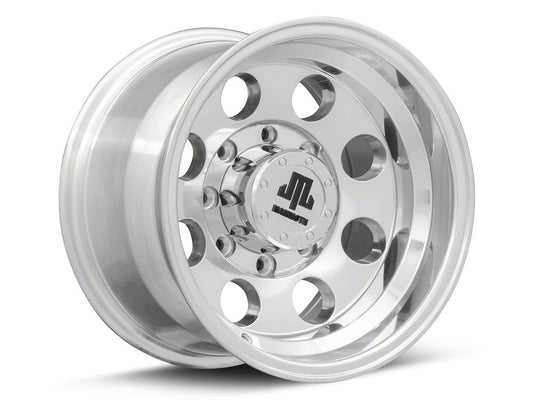 Mammoth 8 Aluminum Polished 8-Lug Wheel; 16x10; -24mm Offset (01-06 Sierra 3500 HD SRW)