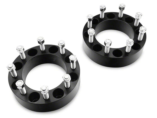 Mammoth 2-Inch Wheel Spacers; Black (12-25 RAM 2500)