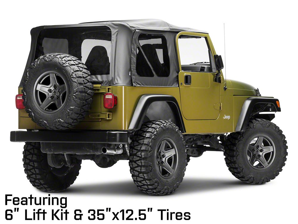 Mammoth Boulder Charcoal Wheel; 16x8; 0mm Offset (97-06 Jeep Wrangler TJ)