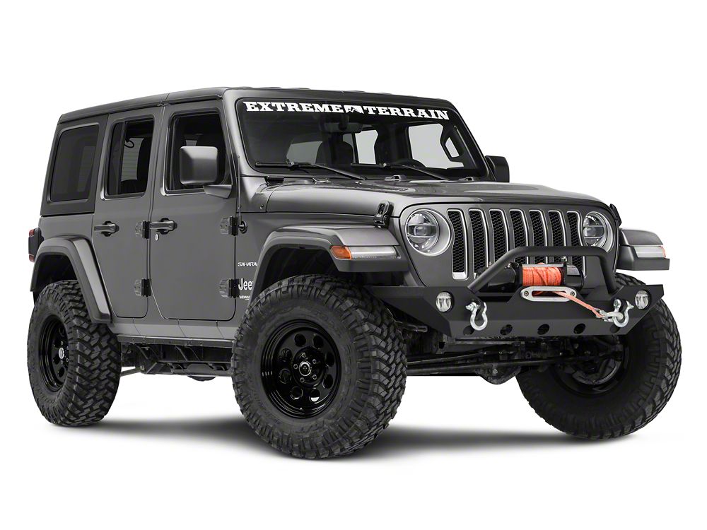Mammoth 8 Steel Black Wheel; 17x9; -6mm Offset (18-25 Jeep Wrangler JL)