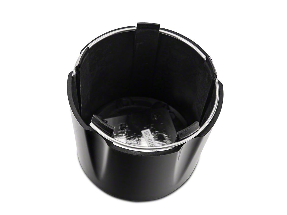 Mammoth 8 Aluminum Wheel Center Cap; Black (Fits Jeep Wrangler JK & JL Mammoth 8 Aluminum Wheels Only)