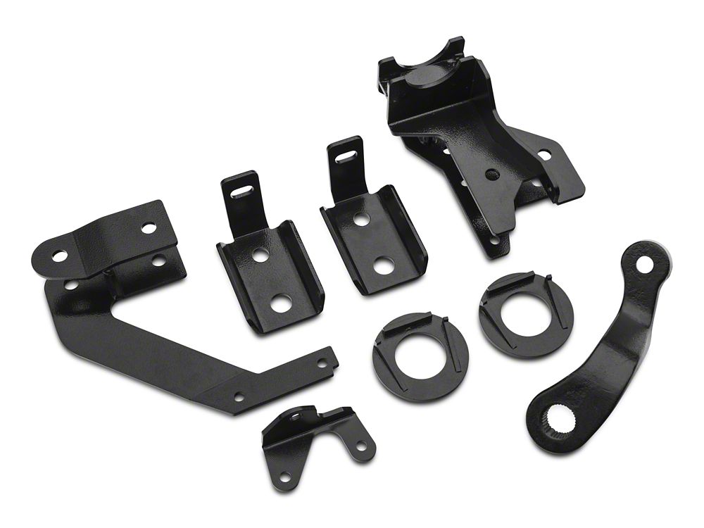 Mammoth 4 Inch Lift Kit w/ Shocks (07-18 Jeep Wrangler JK 2-Door)
